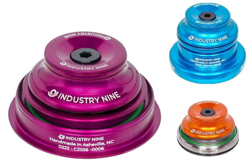 Juego De Dirección Industry Nine Irix: Set Top/Bottom Zs44/Zs56 Colores (Cap Superior 5Mm)