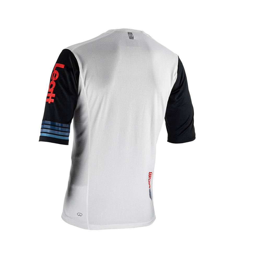 Jersey Leatt MTB Enduro 3.0 Blanco/Negro