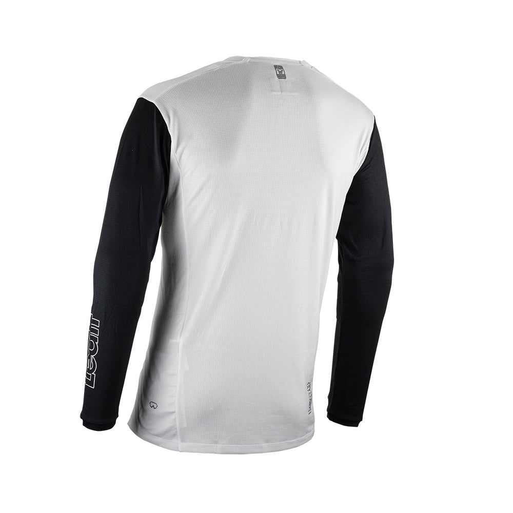 Jersey Leatt MTB Enduro 4.0 Blanco/Negro