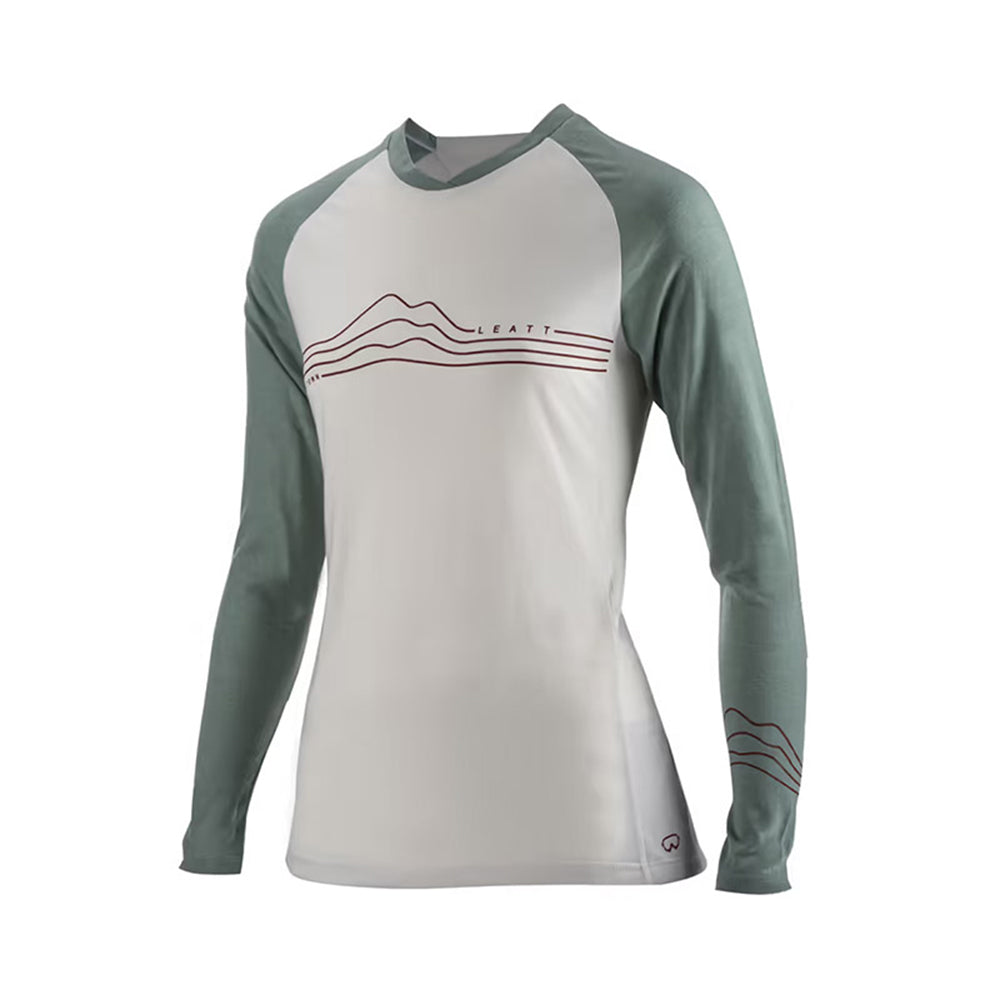 Jersey Leatt Mujer MTB AllMtn 3.0 Pistachio