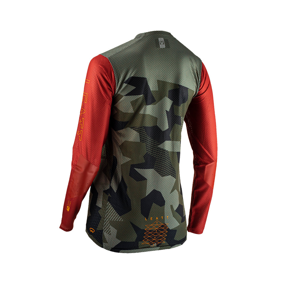 Jersey Leatt Mujer MTB Gravity 4.0 Camo