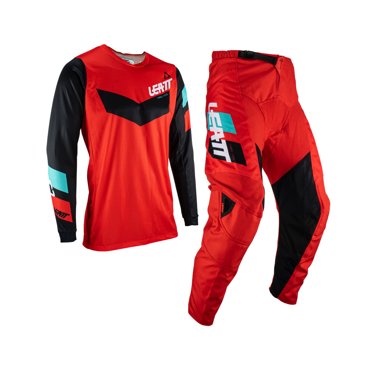 Kit Leatt Ride 3.5 Red Traje de Moto