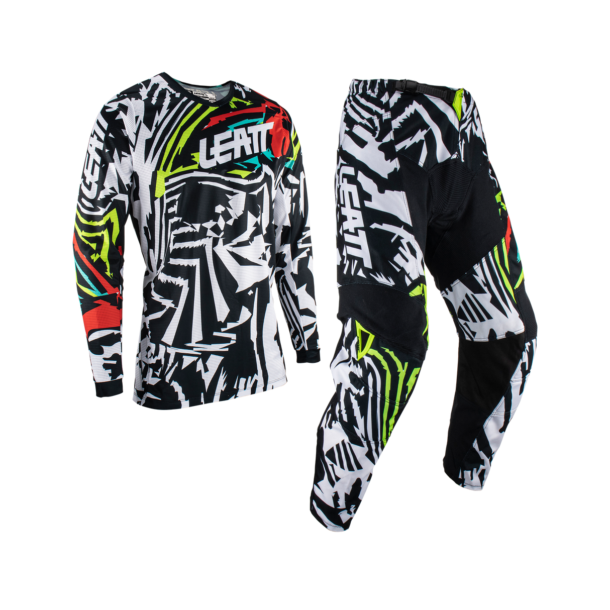 Kit Leatt Ride 3.5 Zebra Traje de Moto