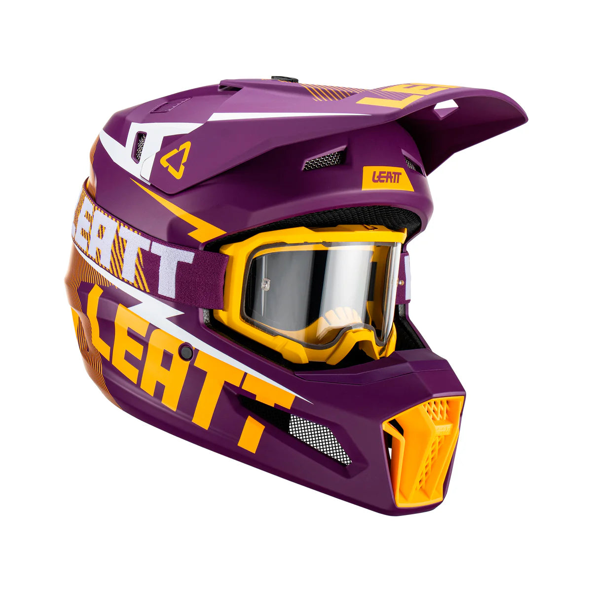 Kit Leatt Casco Moto 3.5 Antiparra 4.5 V23 Indigo XL 61-62cm