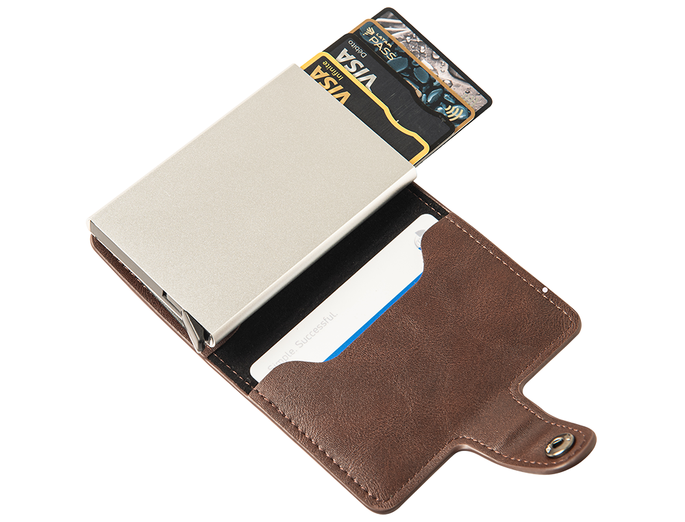 Billetera Slim Wallet Brown