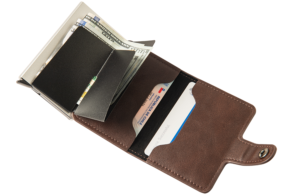 Billetera Slim Wallet Brown