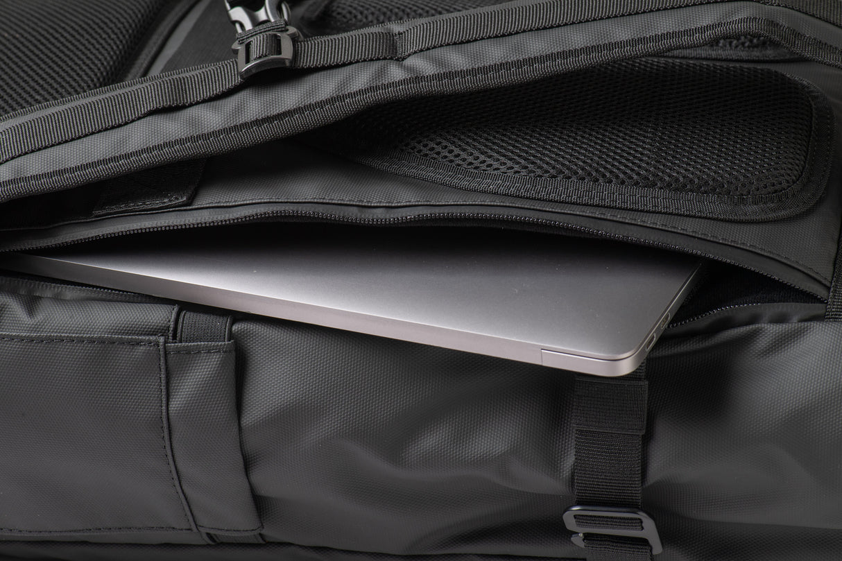 Mochila Roll On Top Carbon Black