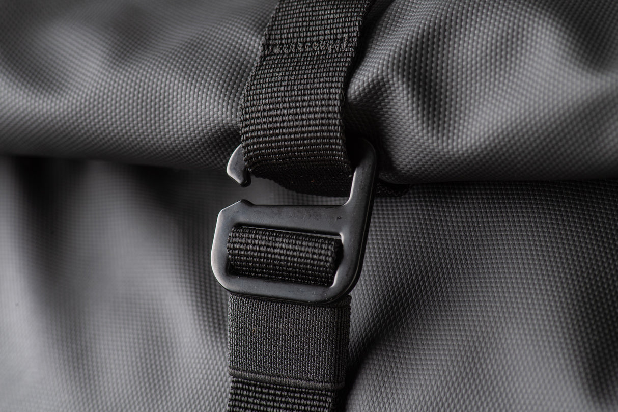 Mochila Roll On Top Carbon Black