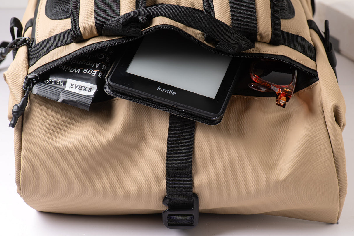 Mochila Roll On Top Desert Sand