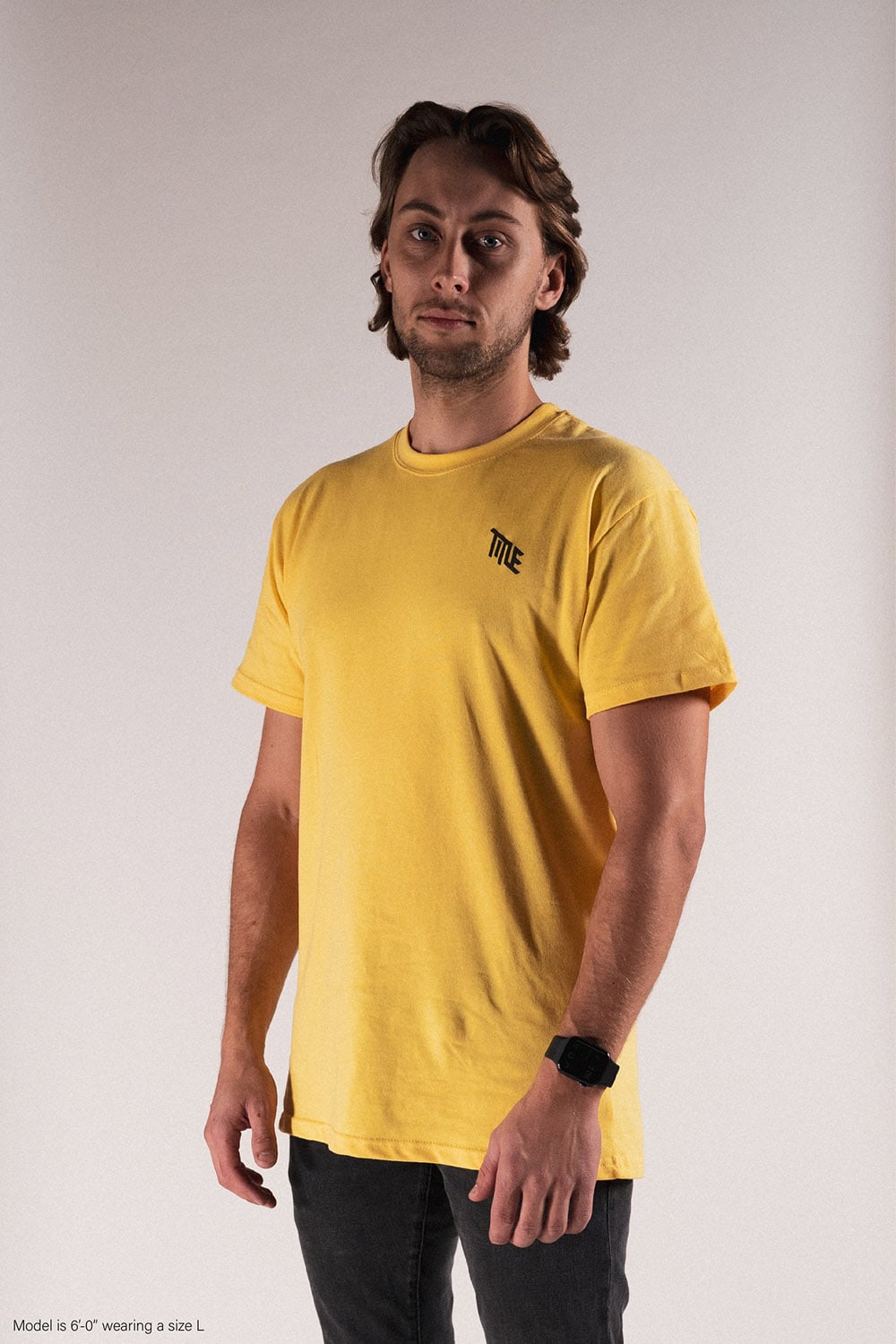 Polera Title - Amarilla