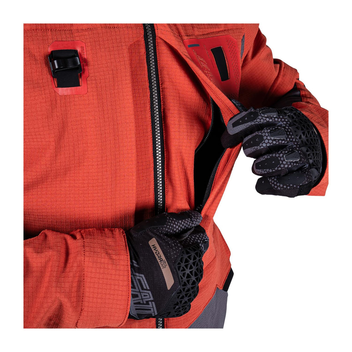 Chaqueta De Moto Leatt Adventure Rally 5.5 Burn