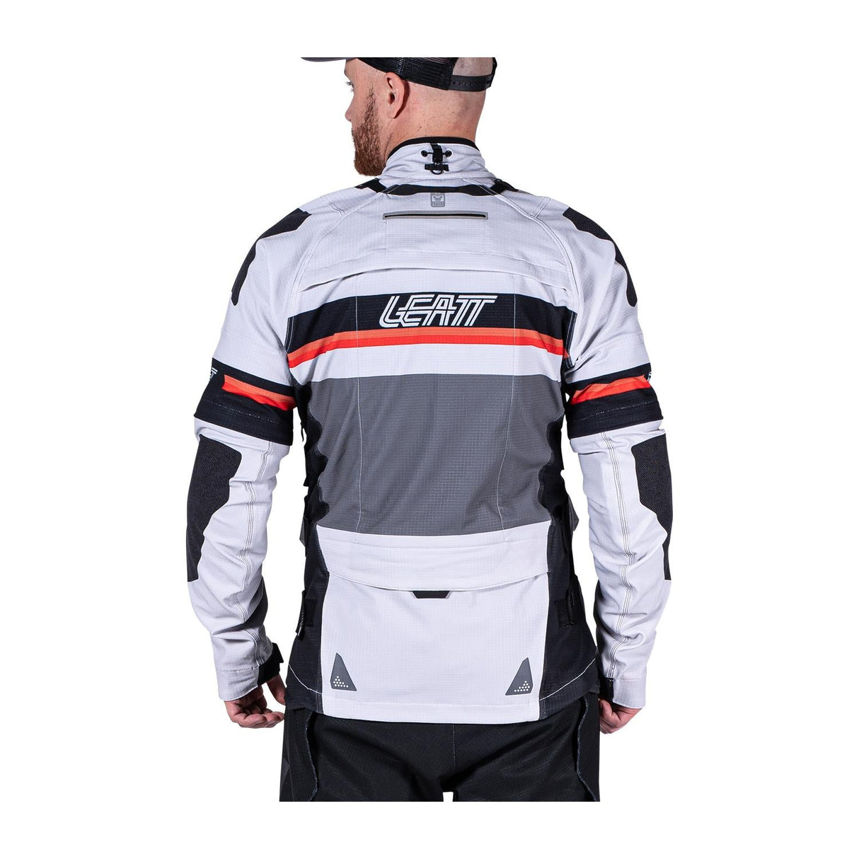 Chaqueta De Moto Leatt Adventure Rally 5.5 Gris