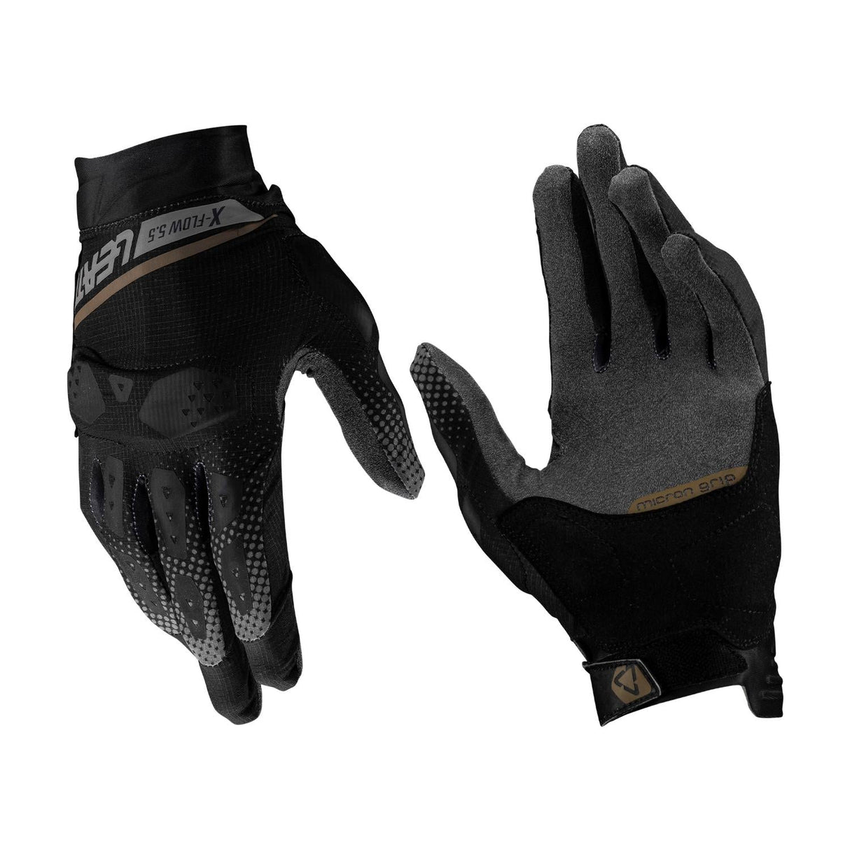 Guantes Leatt Moto ADV Cortos X Flow 5.5 V25 Stealth