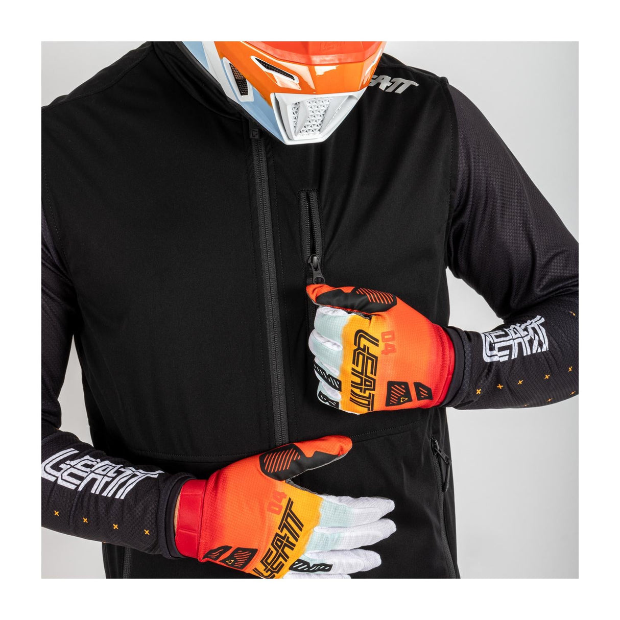 Cortaviento Leatt Racevest Lite Negro