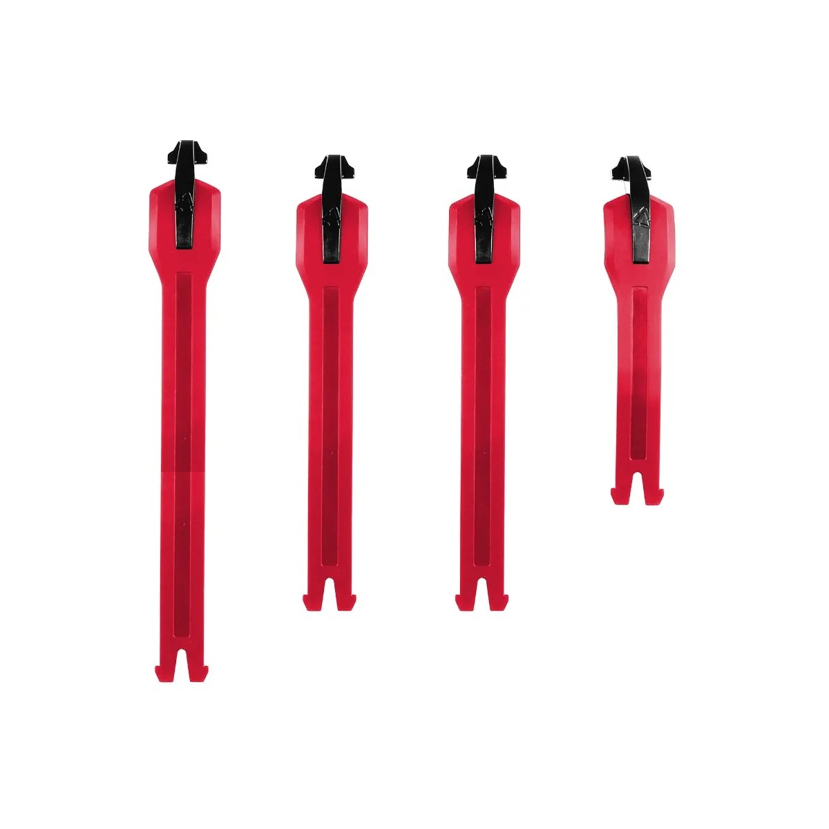 Kit Leatt Correas Botas 4.5 Rojo 4 Piezas