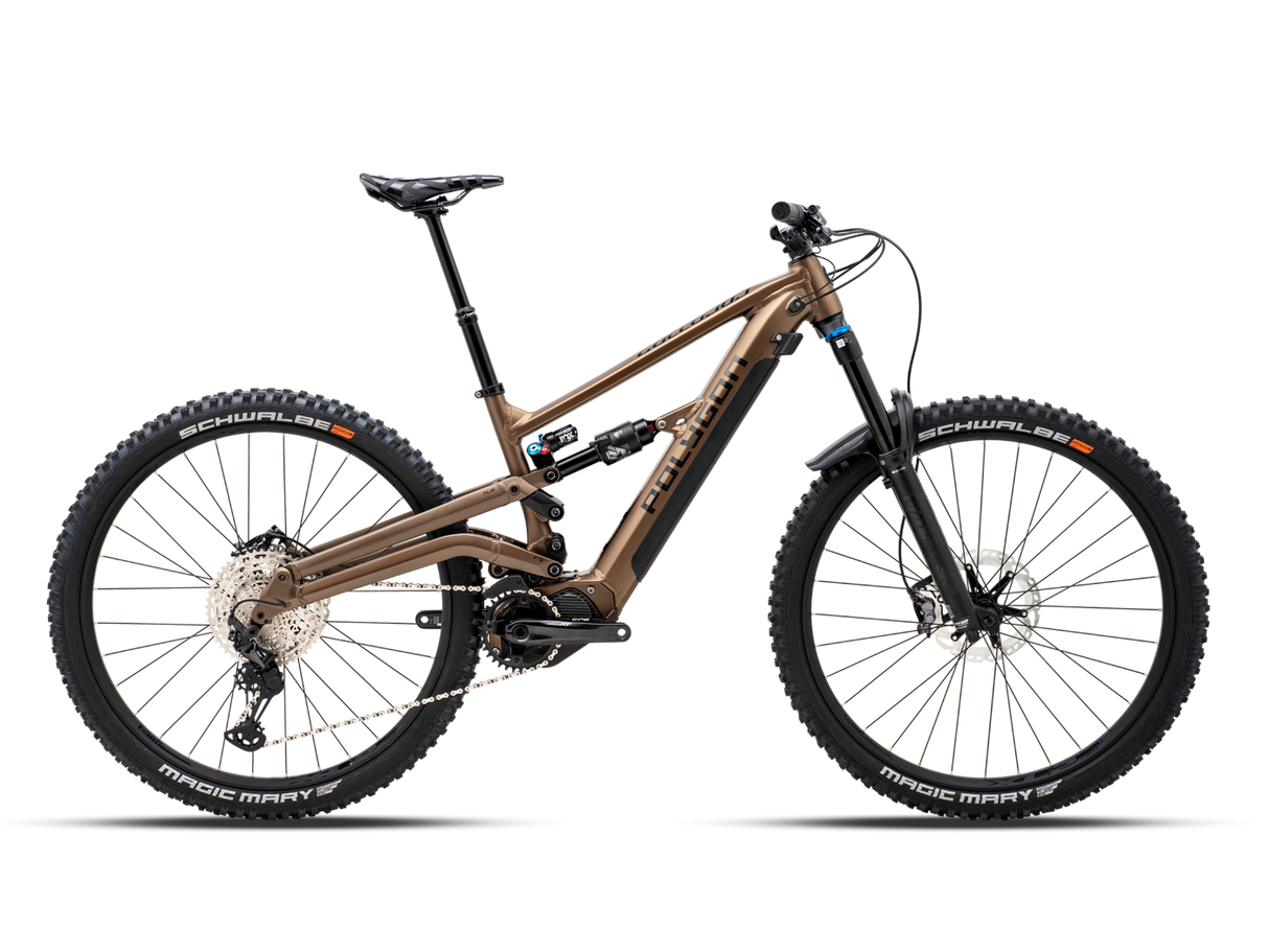Bicicleta Electrica Polygon Collosus N8E Brown