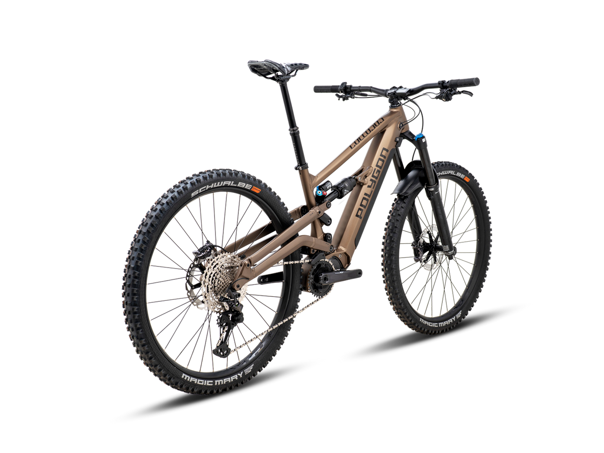 Bicicleta Electrica Polygon Collosus N8E Brown