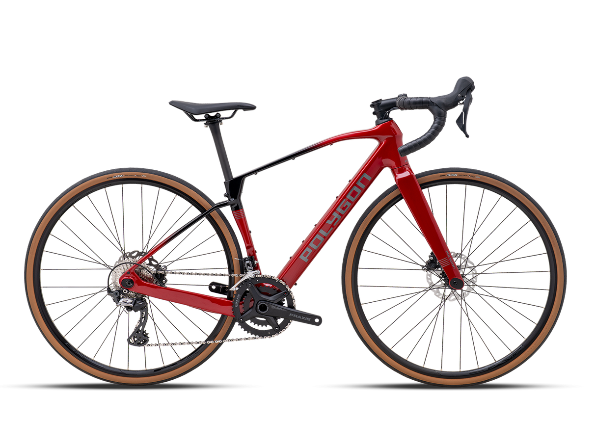 Bicicleta Gravel Polygon Tambora A5 Red/Blk