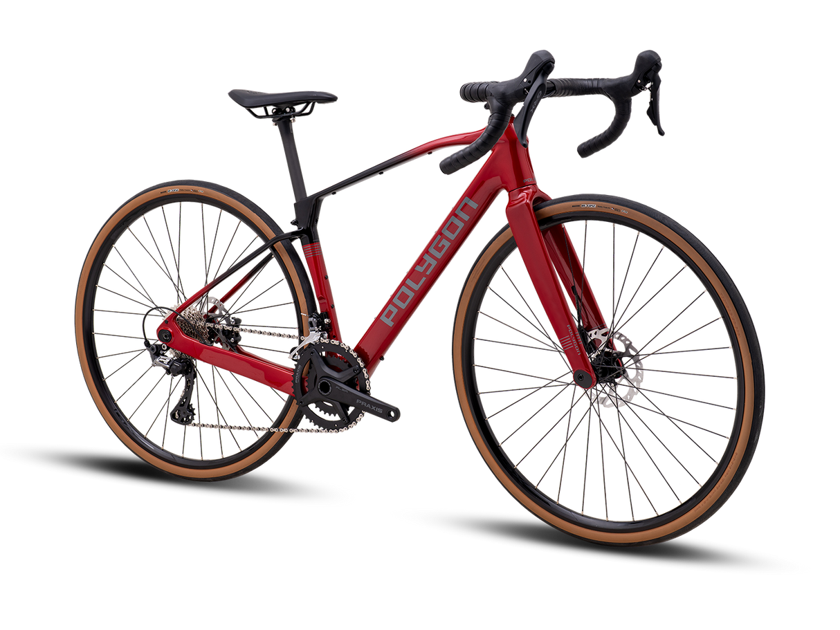 Bicicleta Gravel Polygon Tambora A5 Red/Blk