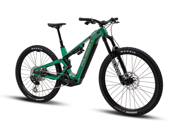 Bicicleta Electrica Polygon Collosus TE0 Carbon Green