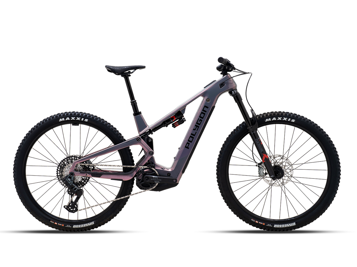 Bicicleta Electrica Polygon Collosus TE8 Carbon Brown