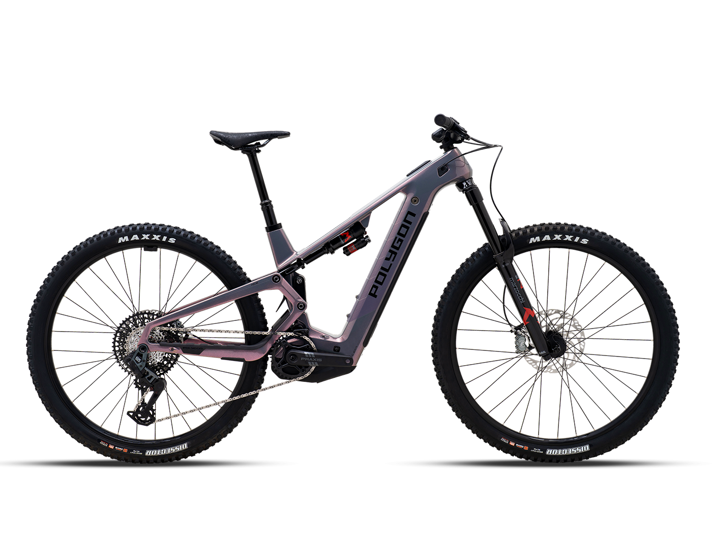 Bicicleta Electrica Polygon Collosus TE8 Carbon Brown