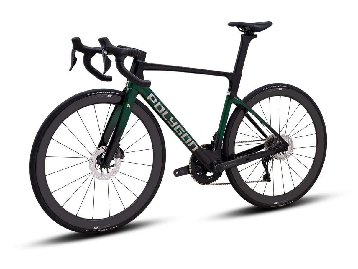 Bicicleta Ruta Polygon HE A8 Di2 - Ultegra Di2 + Carbon Wheels