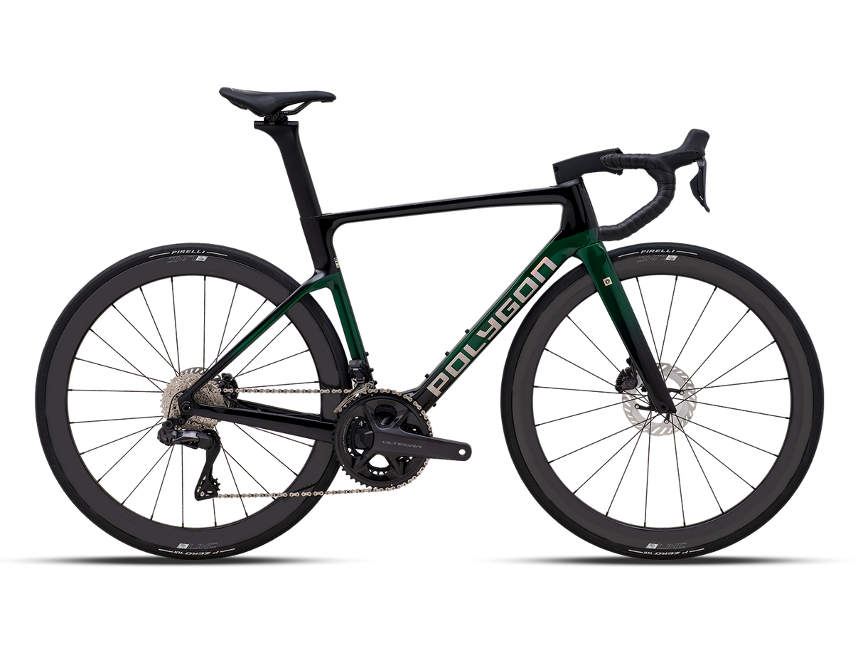 Bicicleta Ruta Polygon HE A8 Di2 - Ultegra Di2 + Carbon Wheels