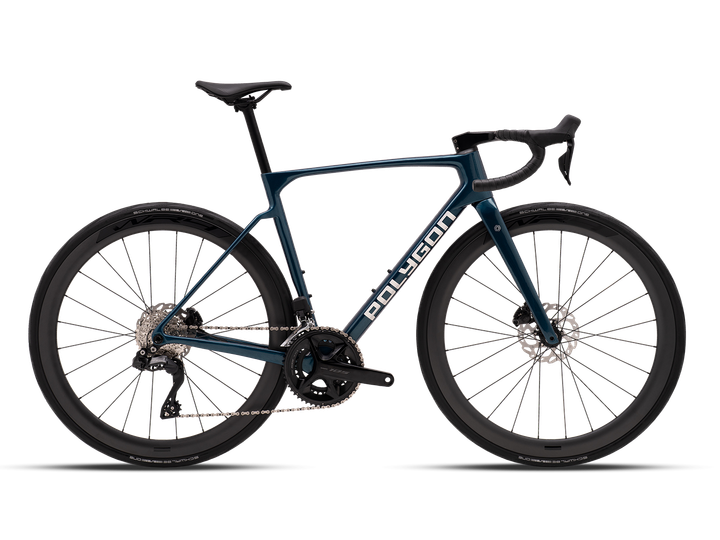 Bicicleta Polygon Strattos C7 Di2 Blue - 105 Di2 12V