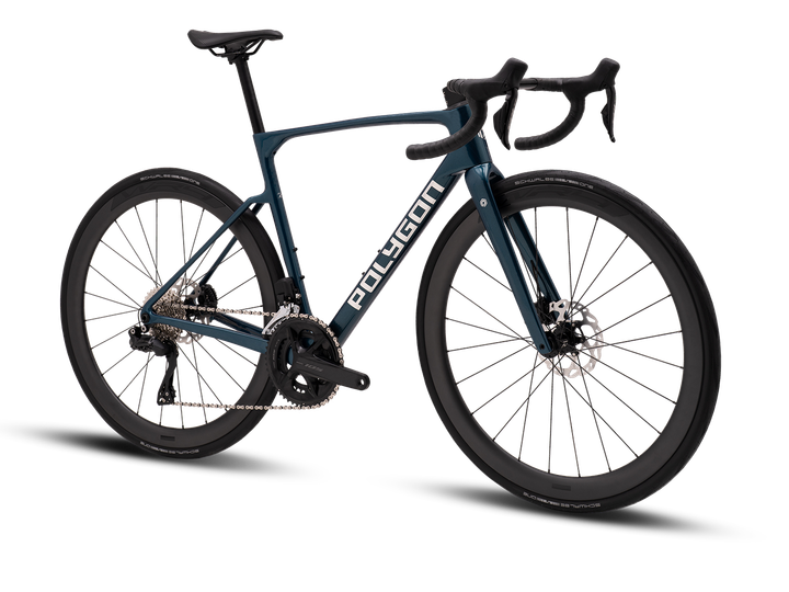 Bicicleta Polygon Strattos C7 Di2 Blue - 105 Di2 12V