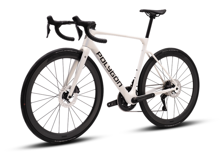Bicicleta Polygon Strattos C8 Di2 White - Ultegra Di2 12V