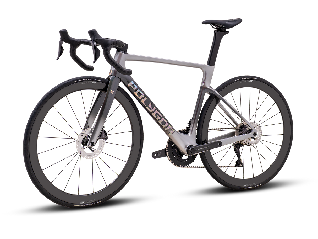 Bicicleta Ruta Polygon HE A8 Di2 - Ultegra Di2 + Carbon Wheels