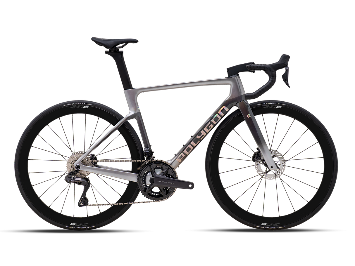 Bicicleta Ruta Polygon HE A8 Di2 - Ultegra Di2 + Carbon Wheels