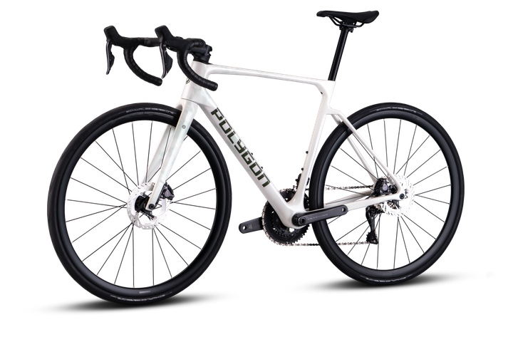 Bicicleta Polygon Strattos 8 Di2 White Gloss - Ultegra Di2 12V