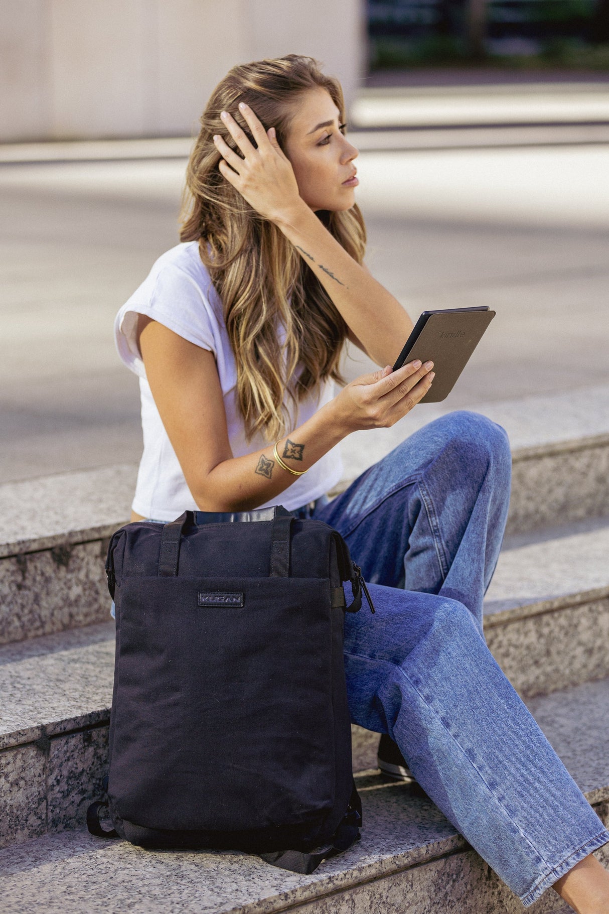 Mochila Transit Carbon Black