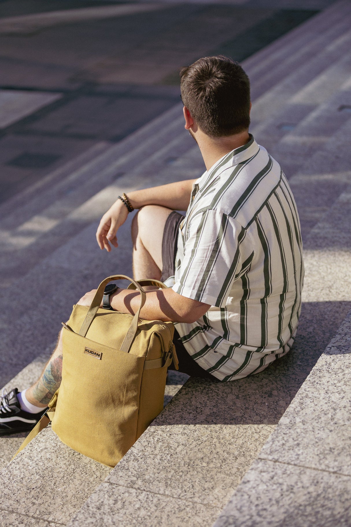 Mochila Transit Mustard Yellow