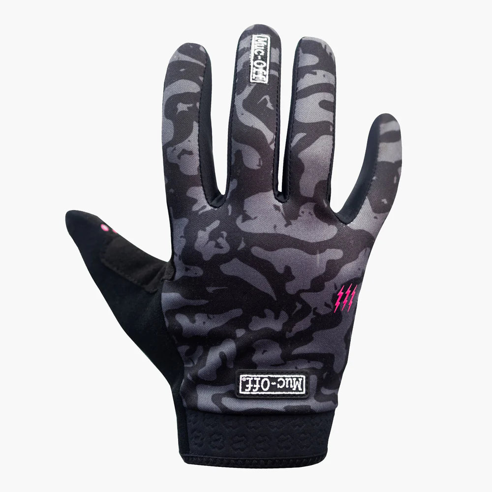 Muc-Off Guantes Riders - Camo Gris S