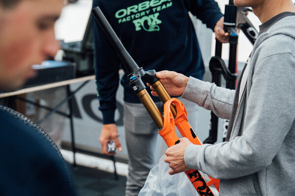 Horquilla Fox 2026 34 K, Float Sl 29In, F-S 130 Grip Sl Shiny Orange 3Pos-Adj