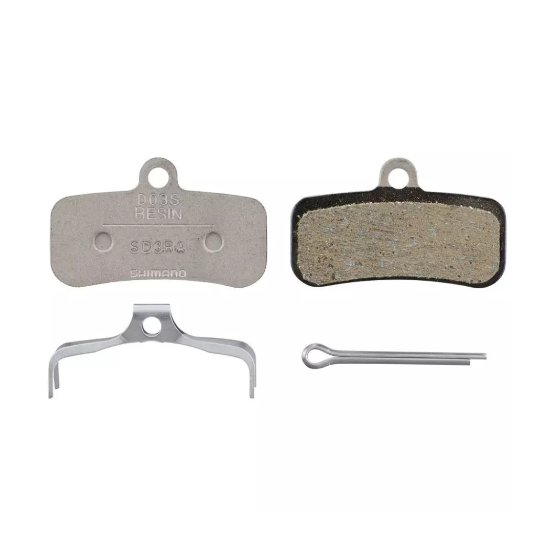 Pastilla de Freno Shimano D03S-RX – Resina, 2 Pistones, 1 Par