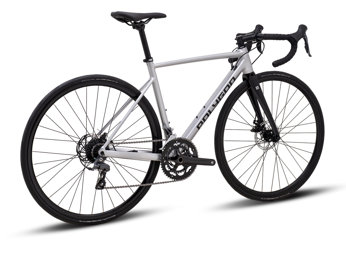 Bicicleta Ruta Polygon Strattos S2D Silver