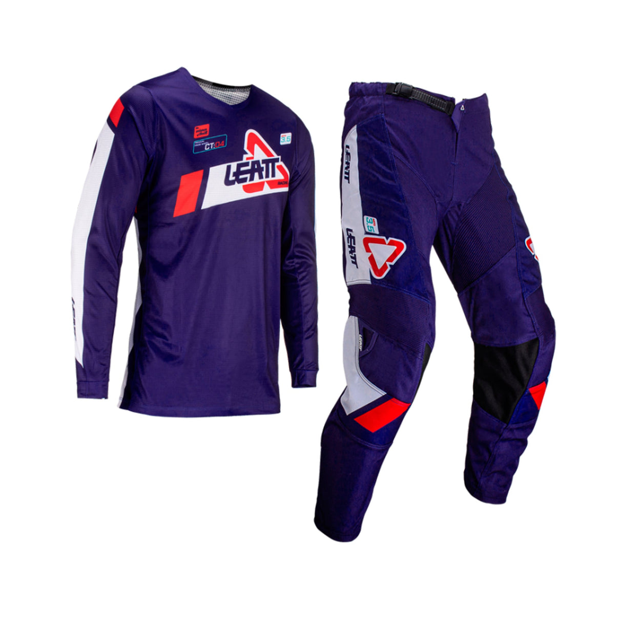 Ride Kit Leatt 3.5 Royal (Pantalón + Jersey)