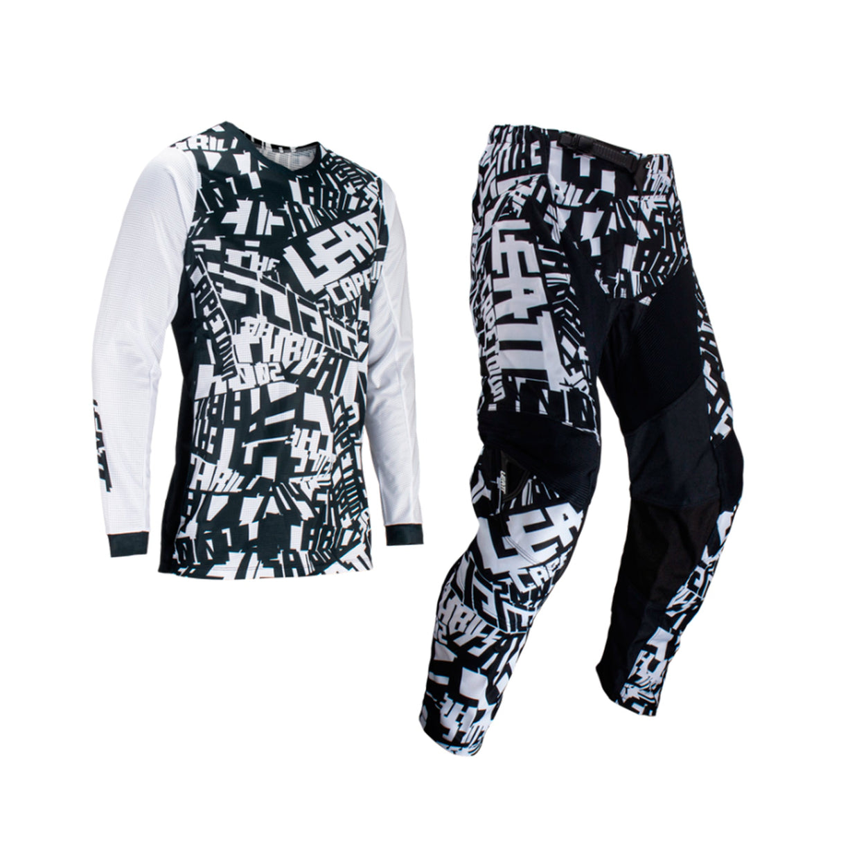 Ride Kit 3.5 Leatt Moto White (Pantalón + Jersey)