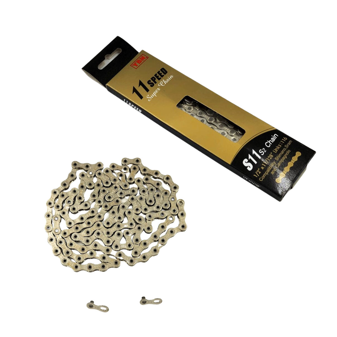 Cadena Ybn 11V S11 Silver 116L