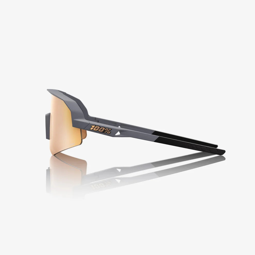 Anteojos 100% Slendale Sl Soft Tact Grey - Hiper Copper Mirror Lens
