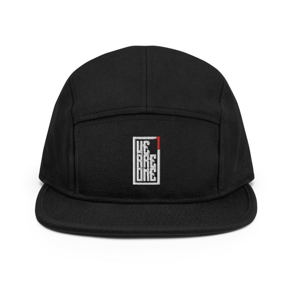 Gorro Black 5 Panel Wao