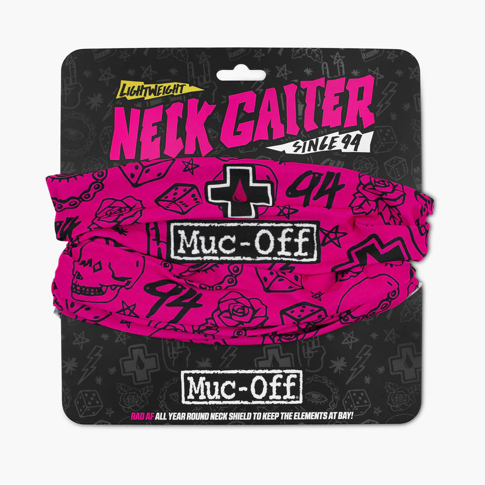 Muc-Off Buff Cuello Ligero - Punk Pink