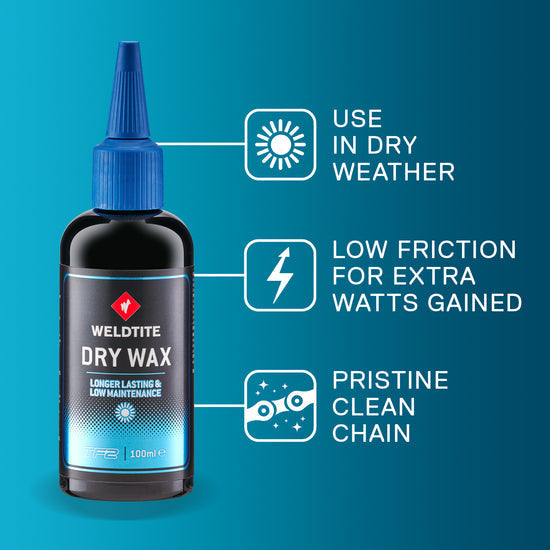 Lubricante Weldtite Dry Wax 400 ml