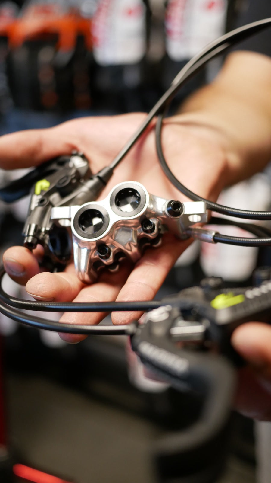 Set De Frenos Magura Mt7 Chrome