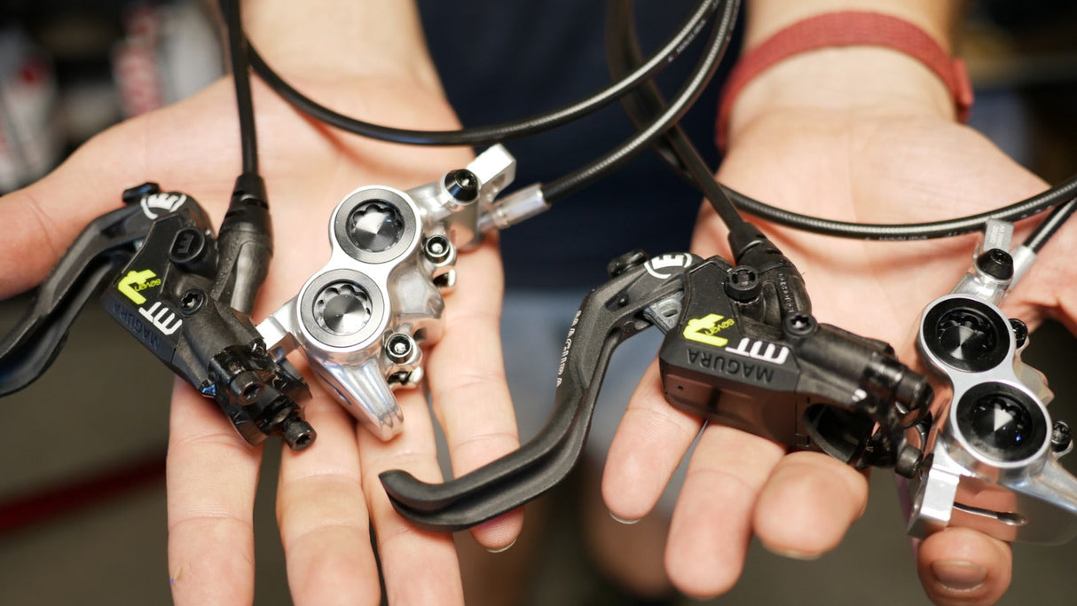 Set De Frenos Magura Mt7 Chrome