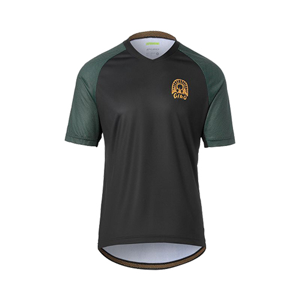 Jersey Giro Roust Men Wavy Black